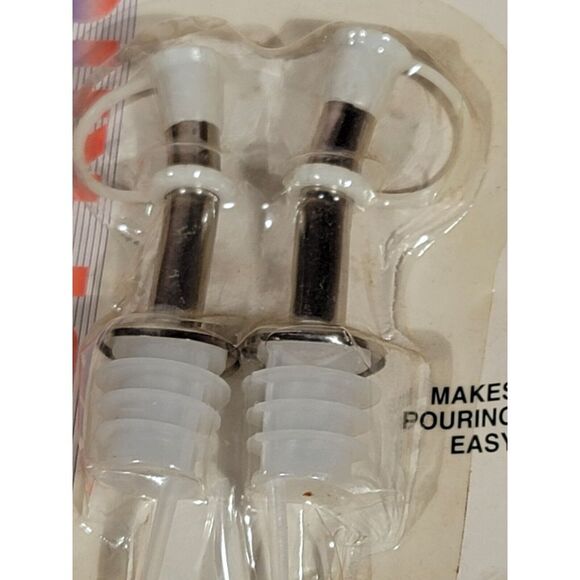 8pc Liquor Spirit Pourer Flow Wine Bottle Pour Spout Stopper Stainless Steel - Picture 6 of 9